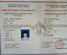 Chứng Chỉ Anh Văn B1 Đại Học Trà Vinh